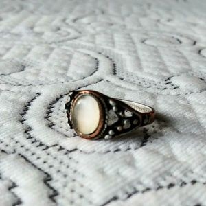 Rose Gold Gemstone Ring